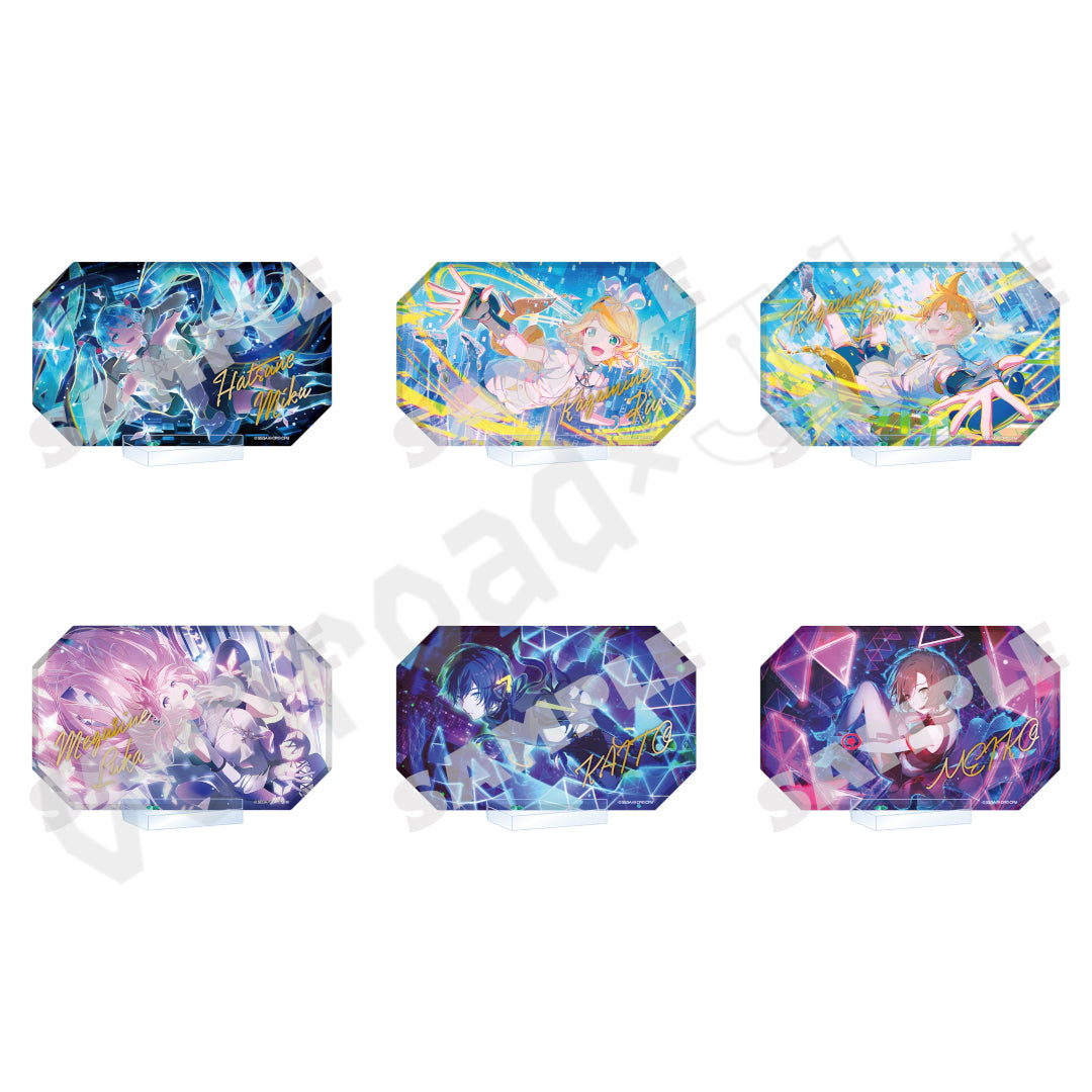 預訂：[日版周邊] 世界計畫「World Link 亞加力磚連底座」（全26款）