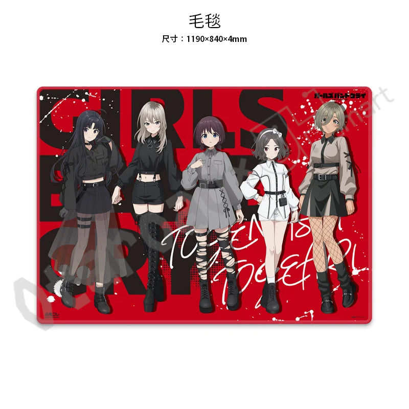 預訂：[日版周邊]「GIRLS BAND CRY × ふもコレ」聯名周邊（全6款）連特典