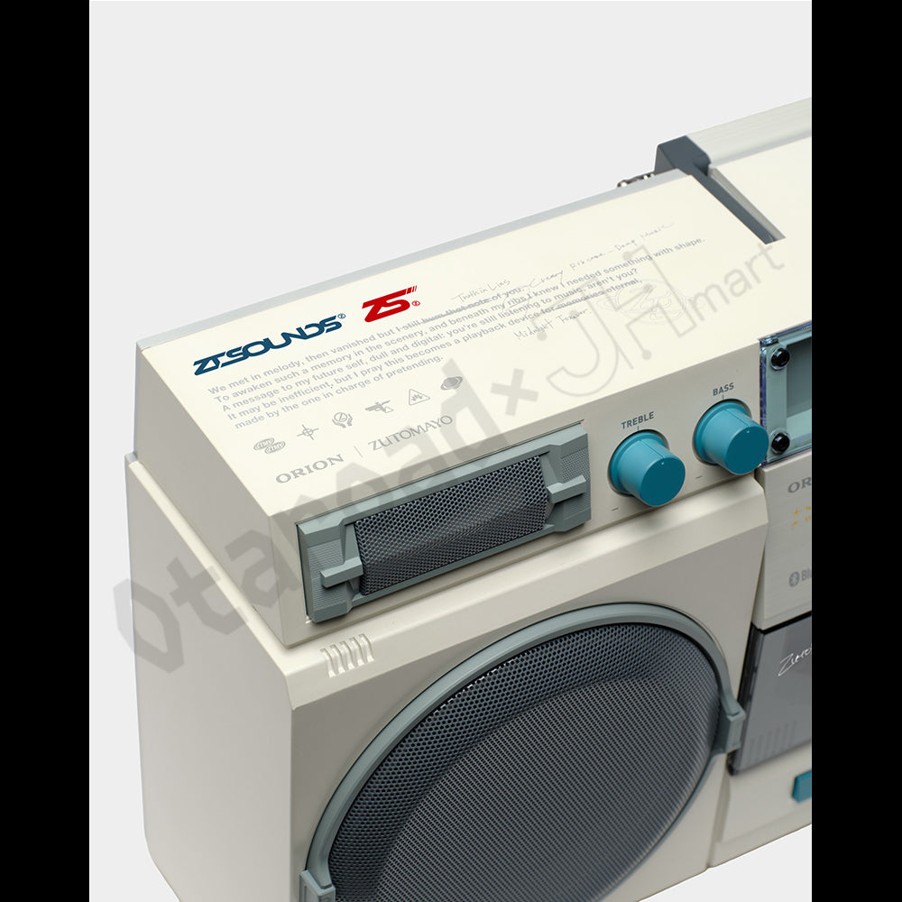 預訂：[日版周邊]【FC限定】ORION SCR-B9(Z) x ZUTOMAYO <Bluetooth®-enabled CD stereo radio cassette player>