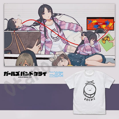 代購：[日版周邊] 二次元COSPA「GIRLS BAND CRY」T-SHIRT（全8款·日本現貨代購 / 部份尺碼7月再販預訂）