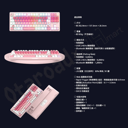 預訂：[日版周邊] VSPO! GEAR GAMIMG KEYBOARD Ver.2（全23款）