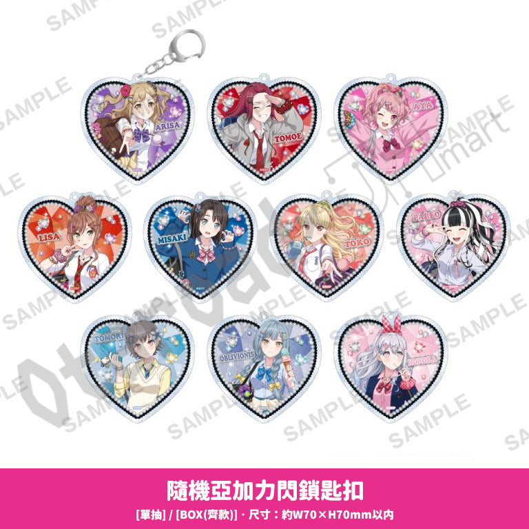 預訂：[日版周邊]「BanG Dream! 平成★GAL化計畫！」周邊（全8款） ★滿足條件可獲特典
