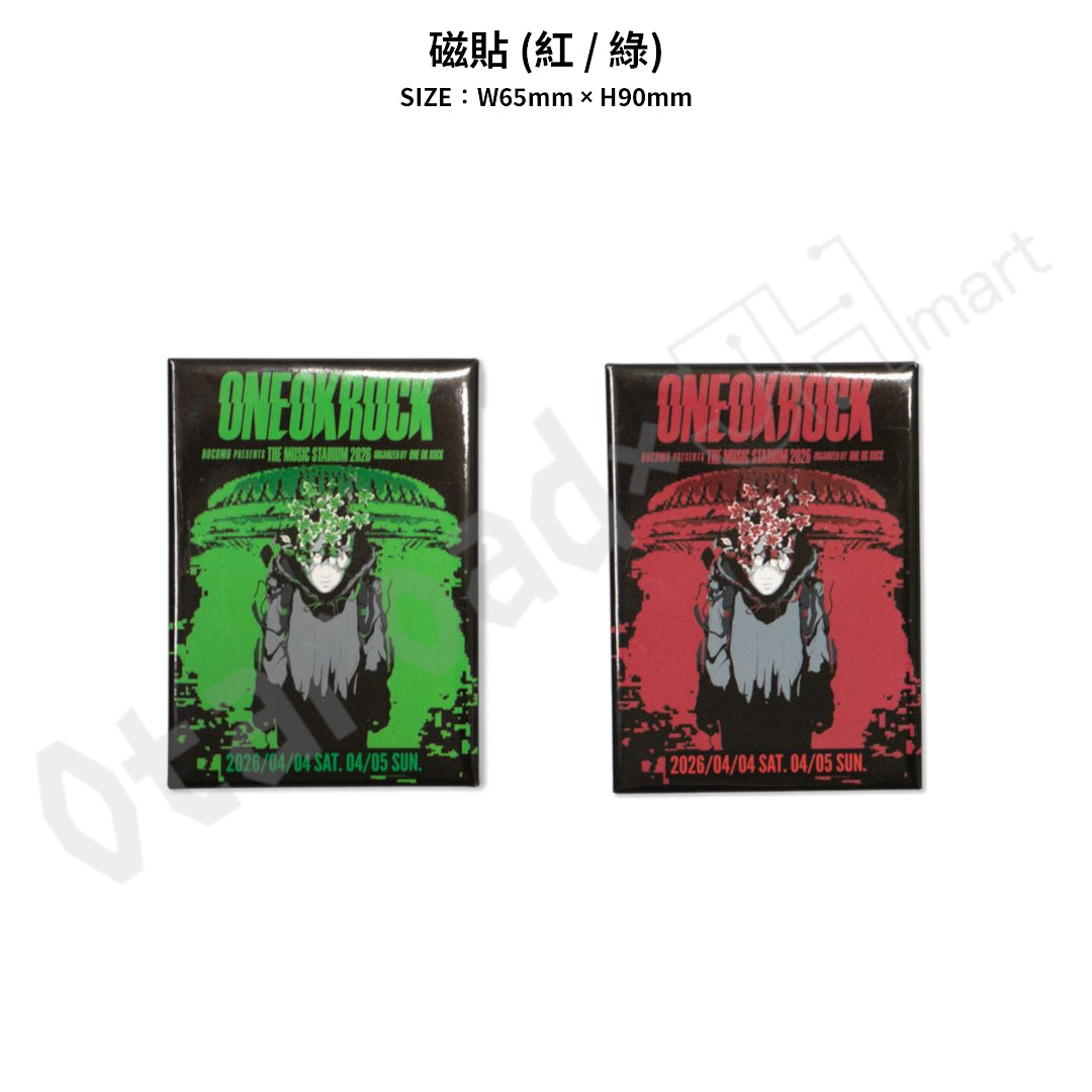 預訂：[演唱會周邊]「2026 ONE OK ROCK (TMS) OFFICIAL GOODS」事前通販
