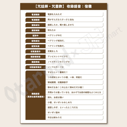 預訂：[日版周邊]「AVIOT × 咒術迴戰」聯名藍牙耳機 TE-V1R-JK