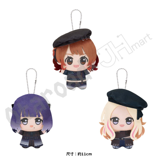 代購：[日版景品]「學園偶像大師」ちびぐるみ ～Begrazia～ 景品毛公仔吊飾（全3款）