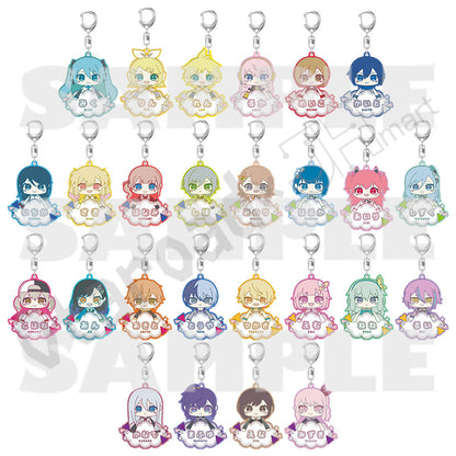 預訂：[日版周邊]「世界計畫」我的世界 名字鎖匙扣（全26款）