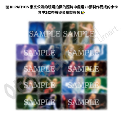 預訂：[日版周邊] 佐々木李子LIVE「RI PATHOS」隨機小卡