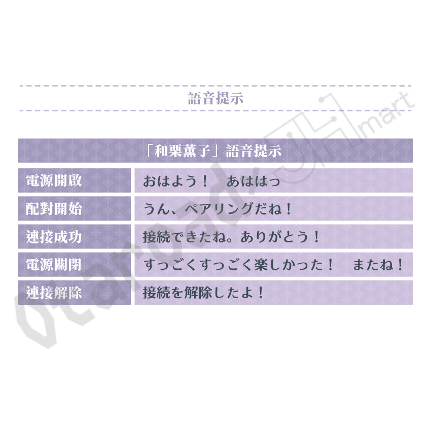 預訂：[日版周邊]「ONKYO DIRECT×薰香花朵凛然綻放」聯名藍牙耳機