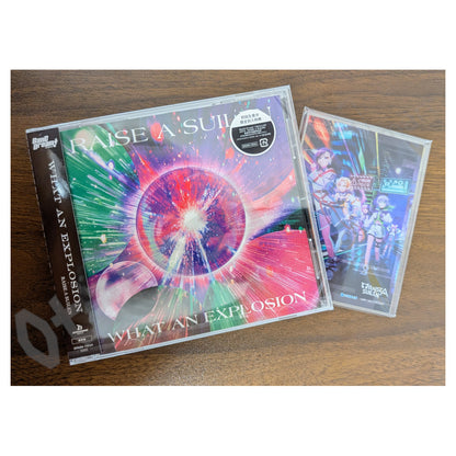 門市現貨：[日版CD] RAISE A SUILEN 「WHAT AN EXPLOSION」【通常盤】連特典亞加力杯墊