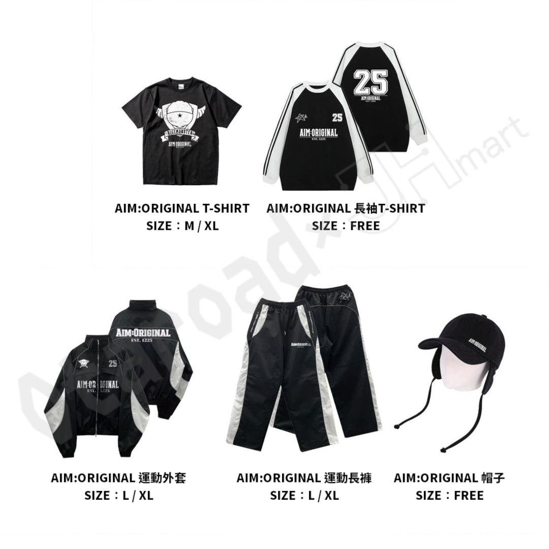 預訂：[日版周邊] 愛美「AIMI ARTIST POP UP CAFE in SEOUL」服飾（全5款）【FC限定】【通販】