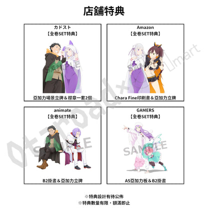預訂：[日版影碟]「Re:從零開始的異世界生活 4th season」Blu-ray&DVD 連特典