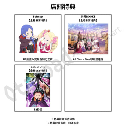 預訂：[日版影碟]「Re:從零開始的異世界生活 4th season」Blu-ray&DVD 連特典